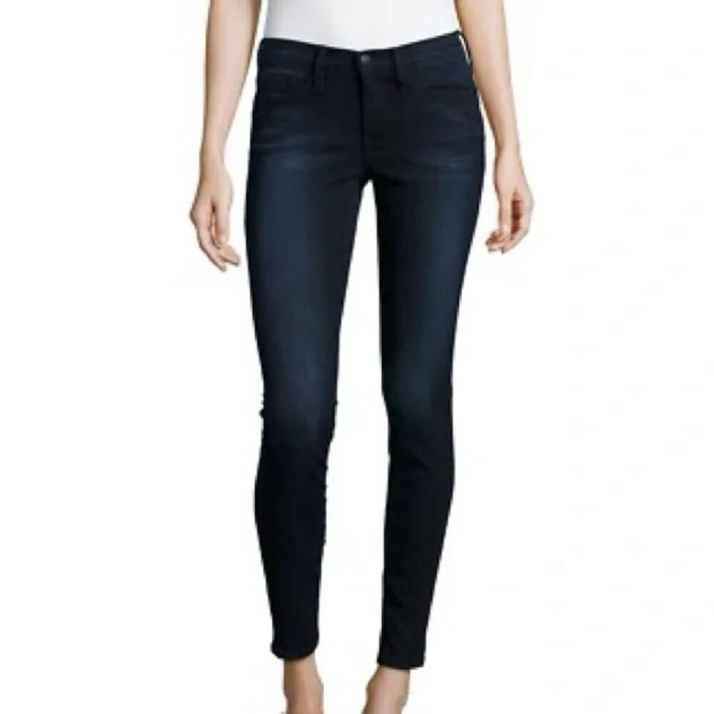 FRAME Le Skinny‎ De Jeanne Manor Avenue Dark Wash Denim Sz 24